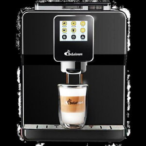 咖啡機 德頤 DE-320觸屏一鍵花式咖啡機家用全自動商用高壓意式蒸汽小型 夏洛特居家名品