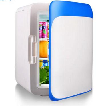 車載小冰箱迷你微型家用單門式制冷藏櫃學生宿舍10L冷暖箱-