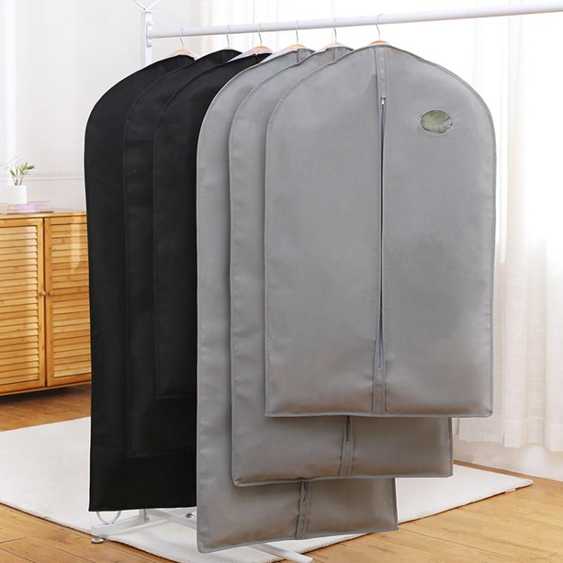 衣物防塵罩防塵袋透明家用無紡布收納整理衣服罩防灰塵衣物大衣套
