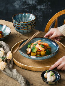 恒鴻北歐風餐具創意碗碟組合家用輕奢陶瓷飯碗筷湯碗菜盤子一人食