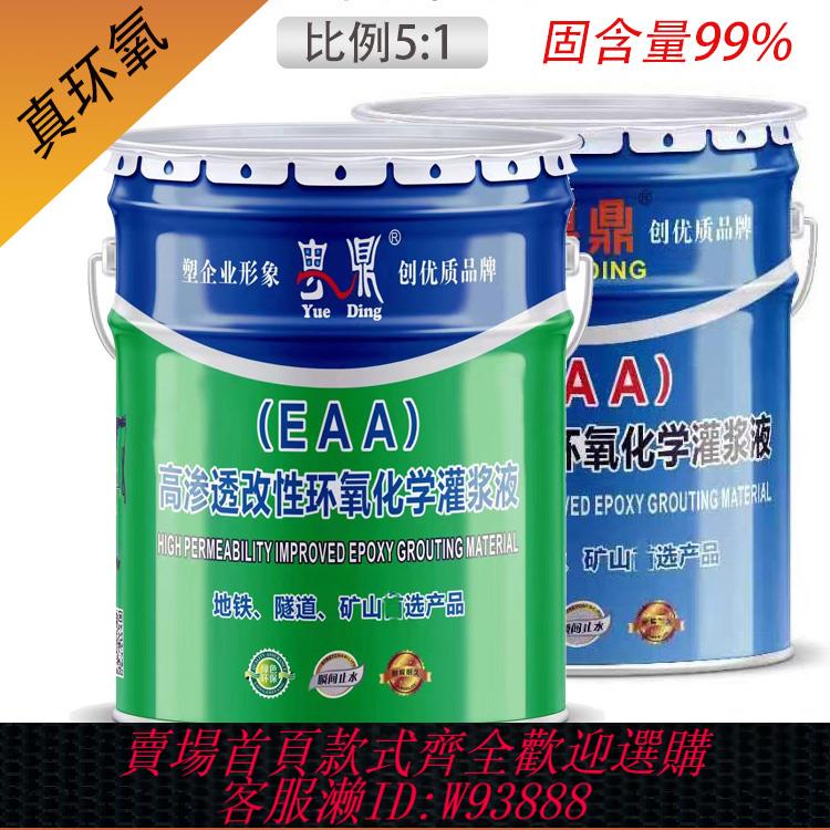{臺灣公司貨 可打統編}高滲透改性環氧樹脂注漿液水泥裂縫加固高壓灌注膠防水塗料材料