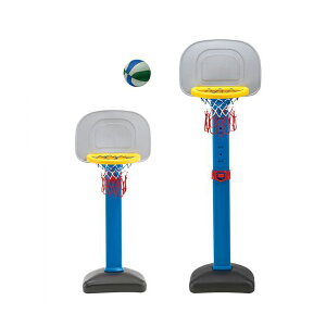標準型二節式高度可調型籃球架-台灣生產