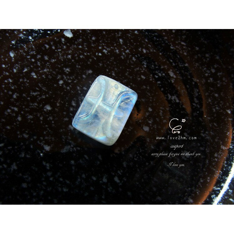 月色星光-雙魚座/月光石/水晶飾品/ [晶晶工坊-love2hm]