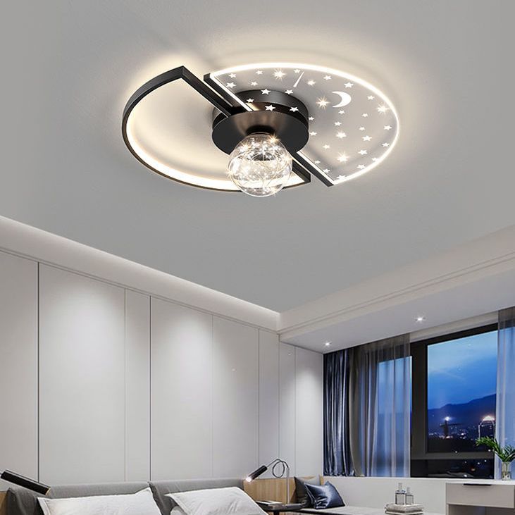 臥室燈led吸頂燈2022新款簡約現代創意滿天星北歐輕奢主臥房間燈