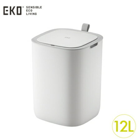 金時代書香咖啡 EKO 莫蘭 智慧感應環境桶 12L EK6288P-WH-12L 白 HG1656WH
