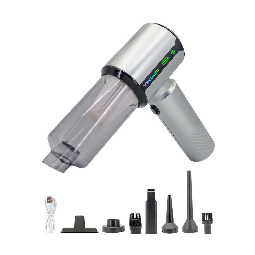 【OMyCar】極吸V1無刷手持無線吸塵器 (國家認證 一年保固) 無線吸塵器 無刷電機 吸充吹抽四合一 除塵 抽真空 車家兩用 1