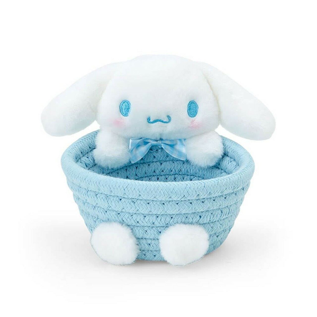 【震撼精品百貨】大耳狗 Cinnamoroll~日本Sanrio三麗鷗 大耳狗玩偶造型收納籃S*88631