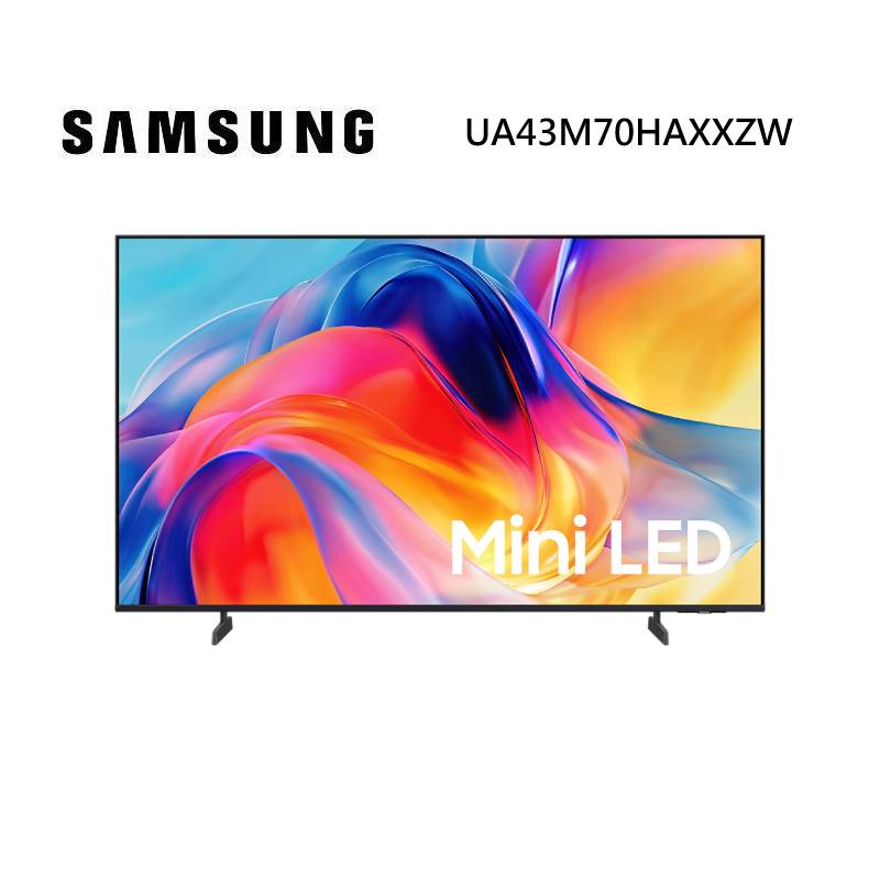 (點數5%回饋)SAMSUNG 三星 UA43M70HAXXZW 43型 Mini LED M70H 4K AI 智慧顯示器