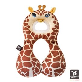 【以色列Benbat】寶寶旅行頸枕/頭枕 適用1-4歲 長頸鹿【紫貝殼】