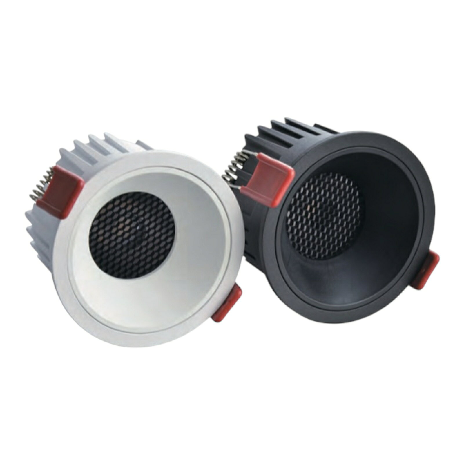 KAOS LED 12W 7.5cm 深防眩小崁燈 蜂巢防眩光 RA90 高亮度 黑白框 OSRAM晶片