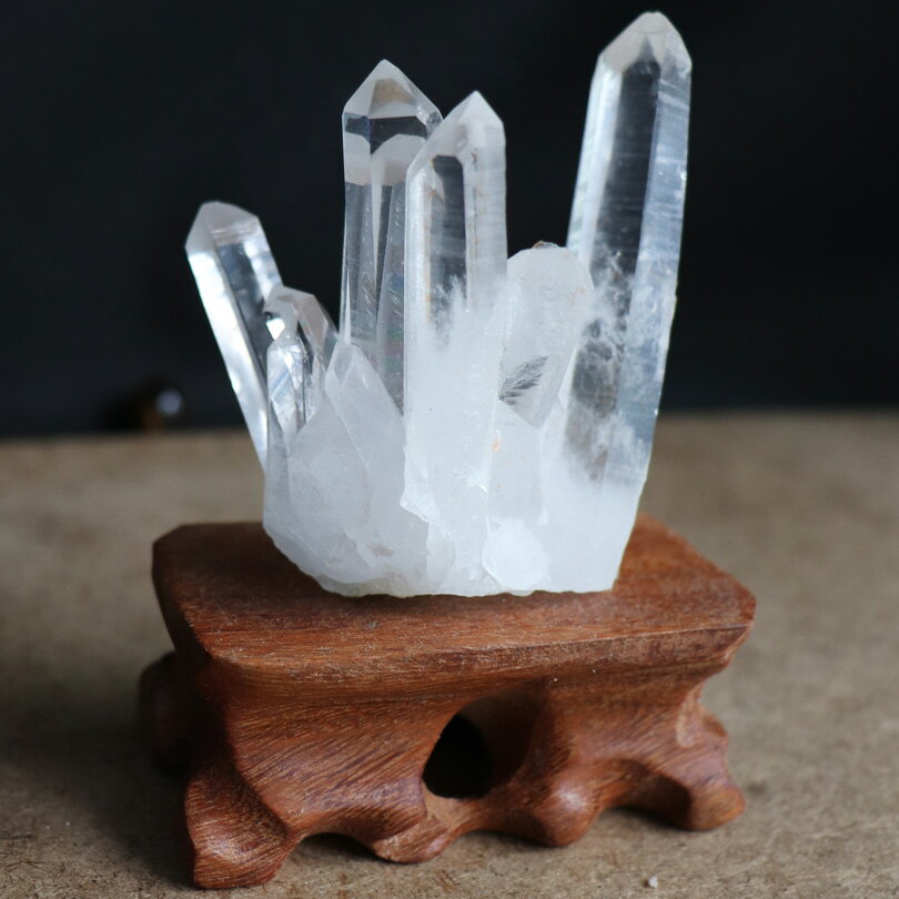 小塊天然白水晶簇原礦手鏈首飾消磁石礦物標本晶石擺件魚缸石裝飾
