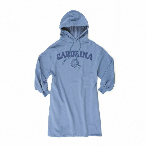 【滿額現折300】NCAA 帽T 北卡羅來納 湖水藍 長版 女 7252158081