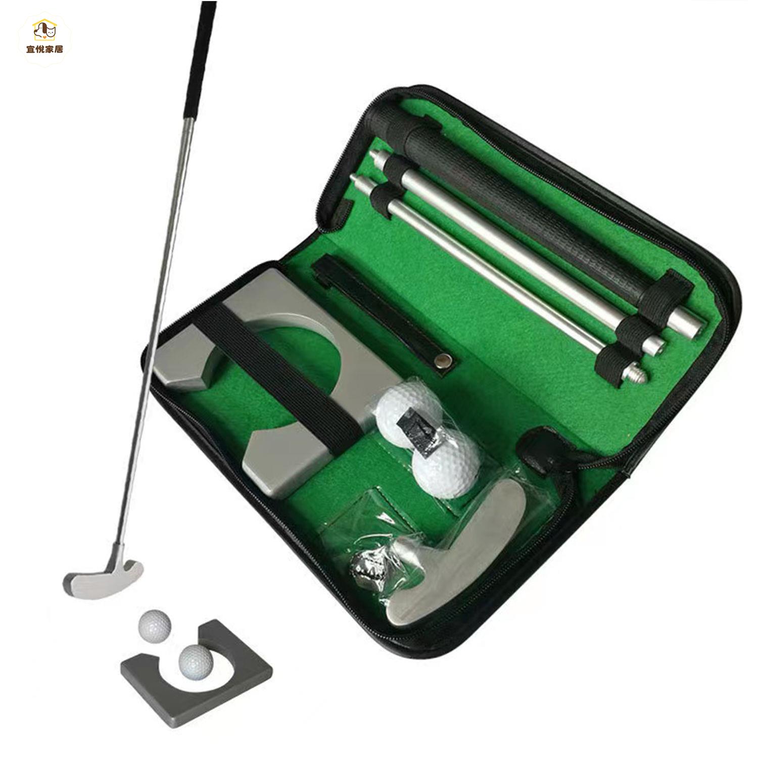 高爾夫球桿GOLF三節組合雙面推桿鈦合金初學者成人推桿高爾夫球桿 py6263
