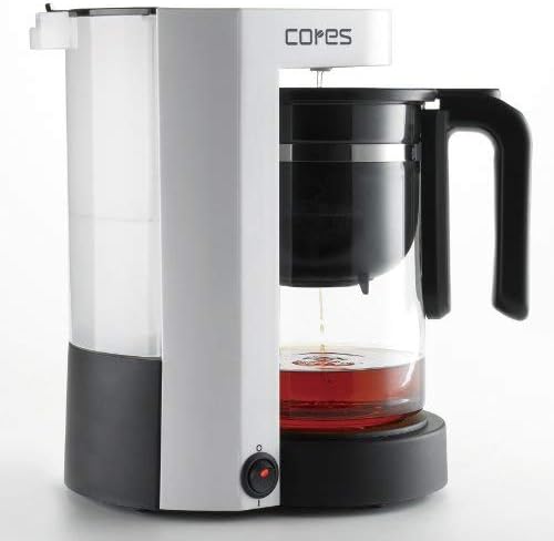日本公司貨 Cores 5杯濾泡咖啡機 C301WH 鍍金濾杯 泡咖啡 泡茶 保溫 紅茶 中國茶 容量750ml