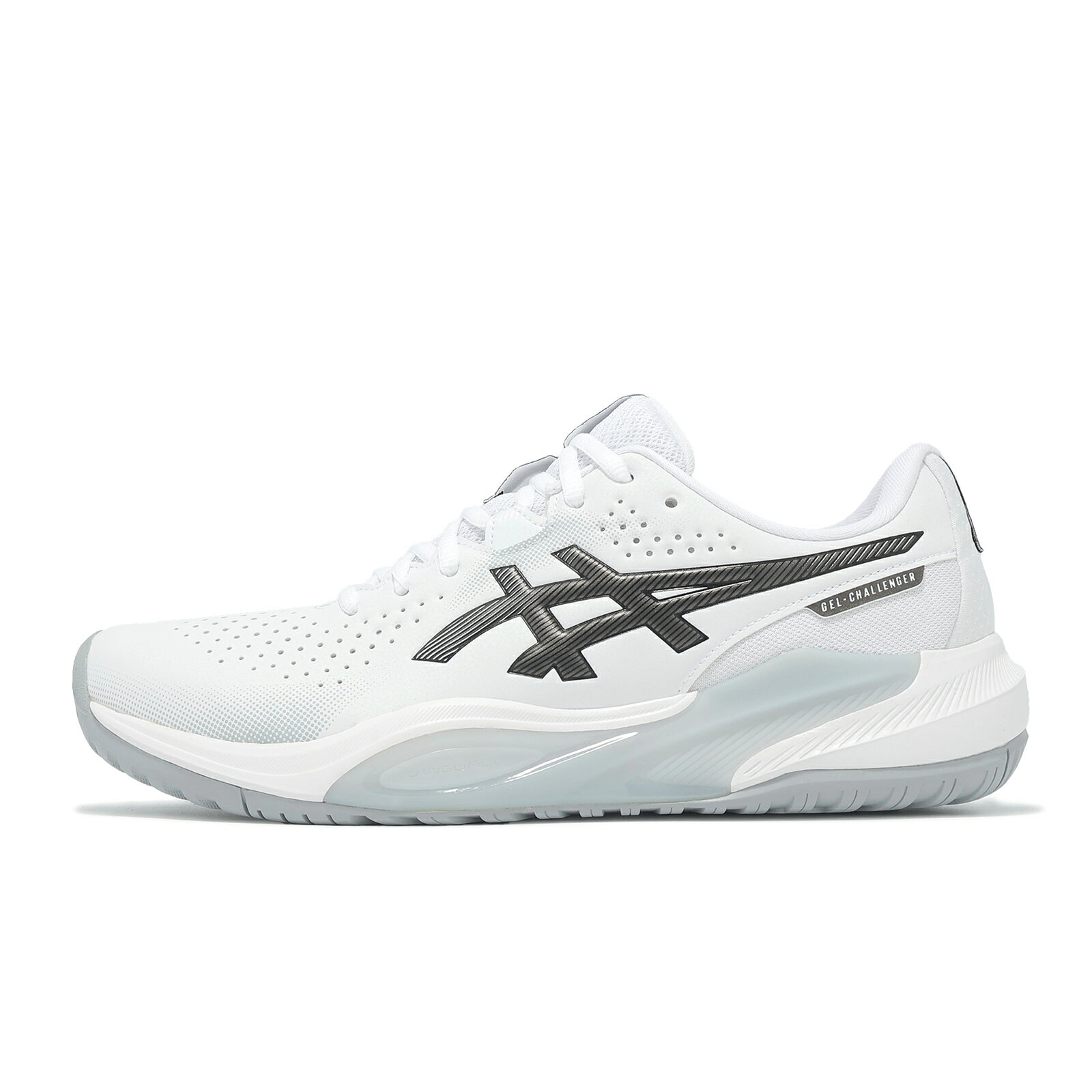 Asics 亞瑟士 網球鞋 GEL-Challenger 15 男鞋 白 黑 穩定 運動鞋 亞瑟士