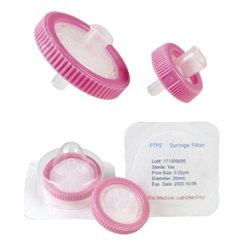 《經濟型》針筒過濾器 疏水性PTFE Syringe Filter, PTFE, Hydrophobic