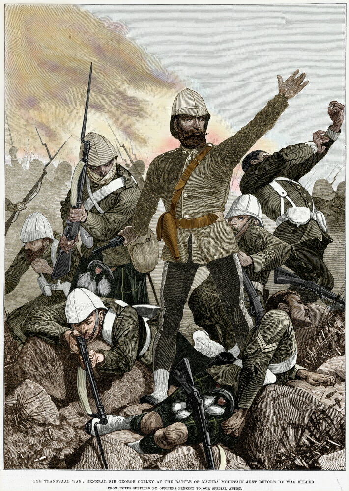 Posterazzi: Battle Of Majuba 1881 Ngeneral Sir George Colley At The ...