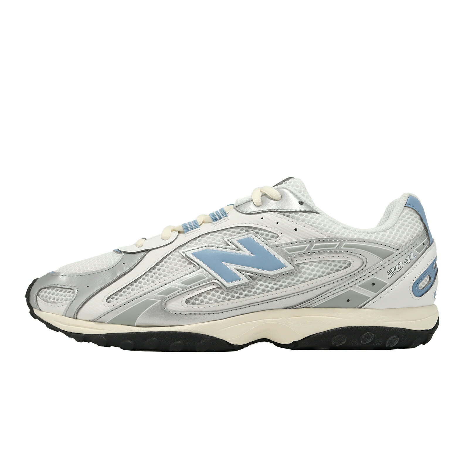New Balance NB 休閒鞋 204L 男鞋 女鞋 銀 復古 拼接 IU同款 紐巴倫 U204LSWC-D