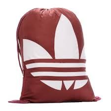 ADIDAS GYMSACK CAMO 束口袋 休閒 健身 經典 大LOGO 紅 【運動世界】AY8702