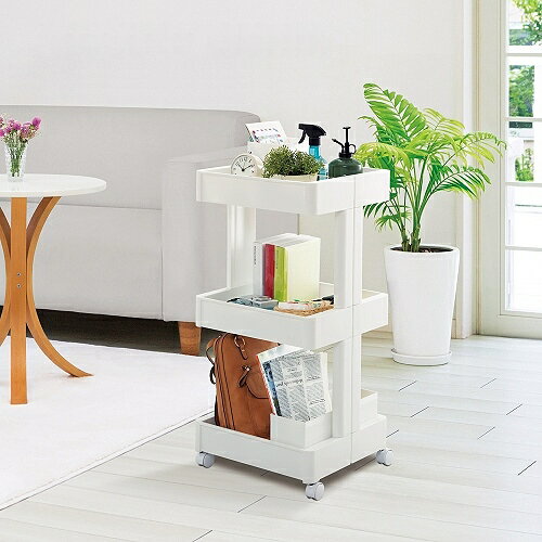 日本製造FUDOGIKEN中心支柱無障礙3層收納推車 1