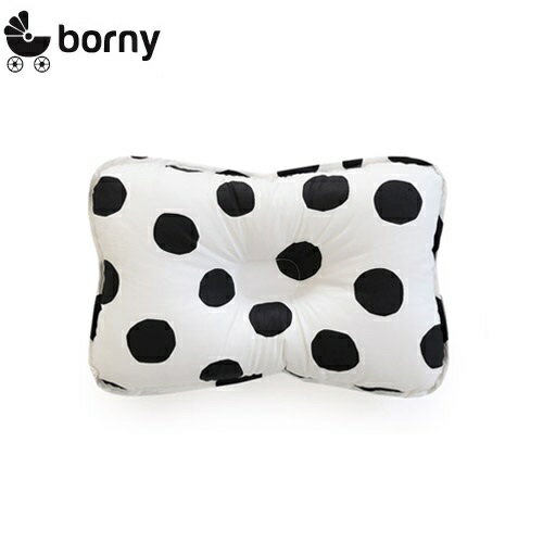 韓國【Borny】3D透氣純棉塑型嬰兒枕(6個月以上適用)(大麥町)