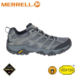 【MERRELL 美國 男 MOAB 3 GORE-TEX 登山鞋-寬楦《鐵灰》】ML035799W/越野鞋/戶外鞋/健行鞋