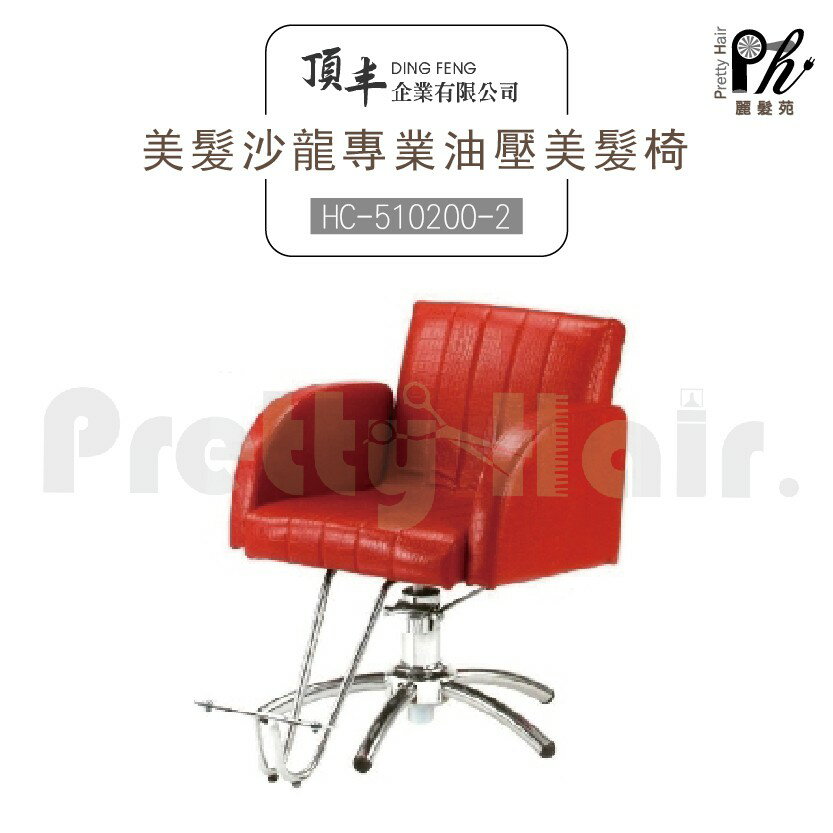 【麗髮苑】專業沙龍設計師愛用 質感佳 創造舒適美髮空間 油壓椅 美髮椅 營業椅 HC-510200-2