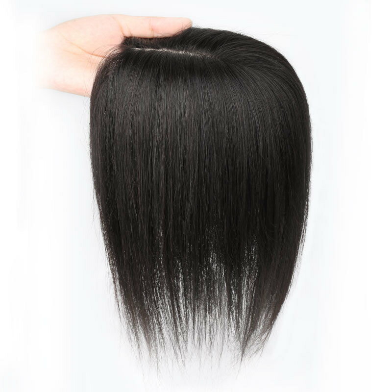 現貨+預購 女真髮髮片補髮塊透氣假髮片輕量假髮免打理隱形增髮量假髮接髮-前額補髮2色74jg13【獨家進口】【米蘭精品】 1