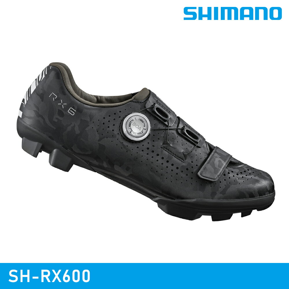 SHIMANO 男款 SH-RX600 SPD 自行車卡鞋-黑色 / 城市綠洲 (沙地車鞋 單車卡鞋 腳踏車鞋)