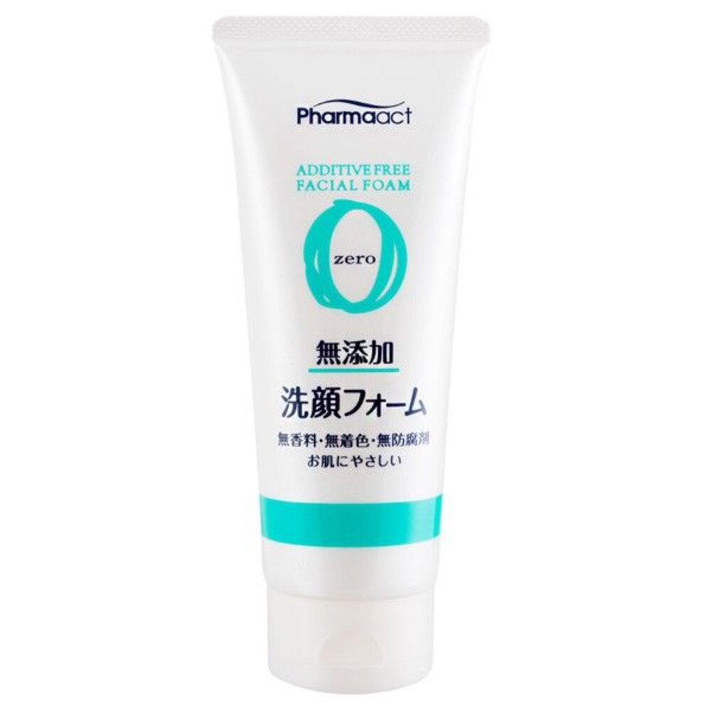 【牙齒寶寶】日本製造 日本進口 熊野油脂 Pharmaact 無添加洗面乳130g 一條