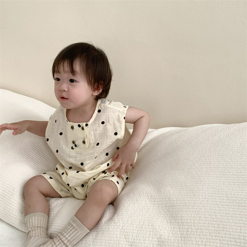寶寶夏裝韓版童裝男童夏季衣服2024夏款新品嬰兒連體衣