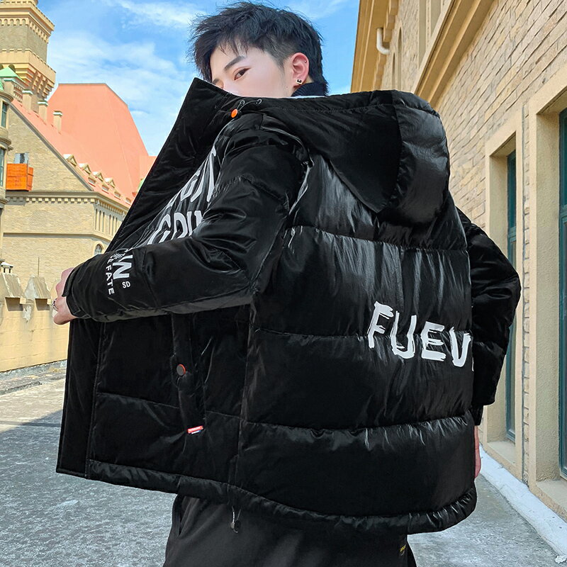男士棉衣新款冬季外套韓版潮流潮牌帥氣冬裝羽絨工裝棉服棉襖