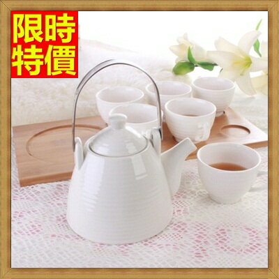 下午茶茶具含茶壺咖啡杯組合-6人創意歐式高檔陶瓷茶具69g72【獨家進口】【米蘭精品】