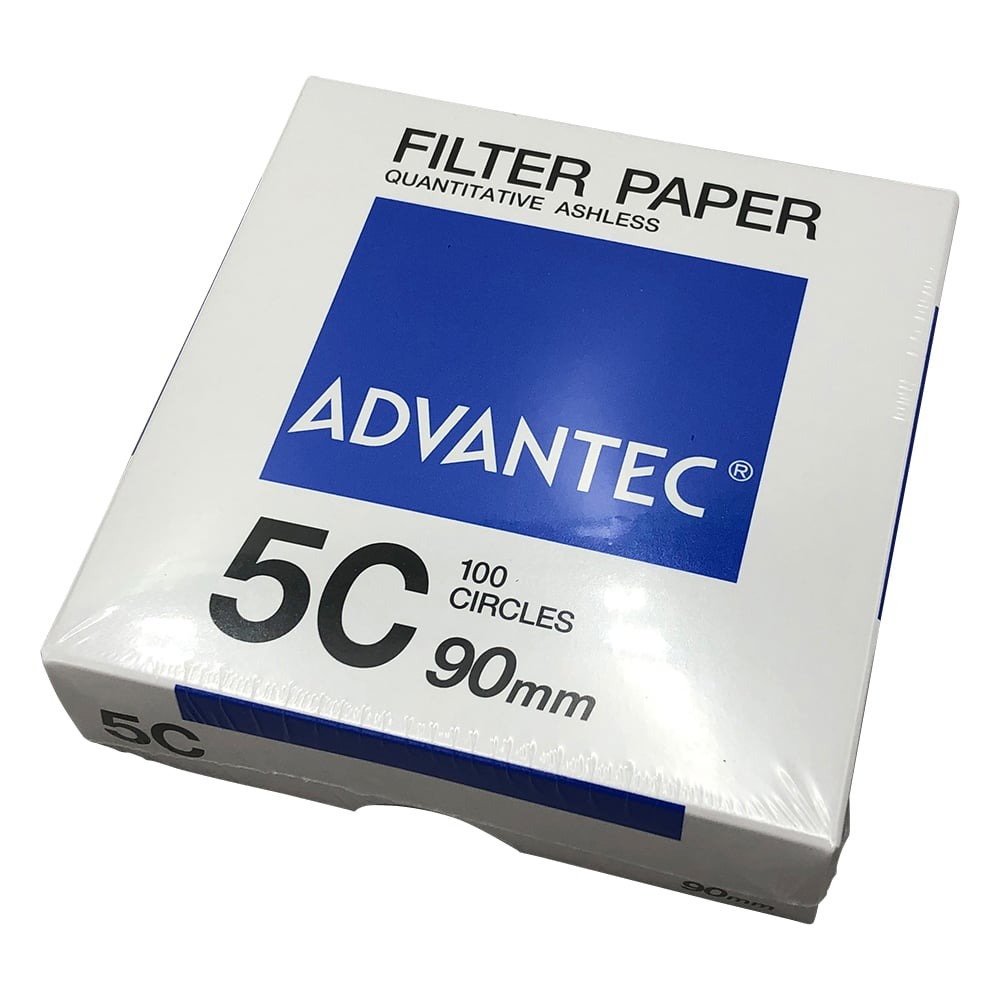 ADVANTEC 定量濾紙 No.5C φ90mm 100入 01531090