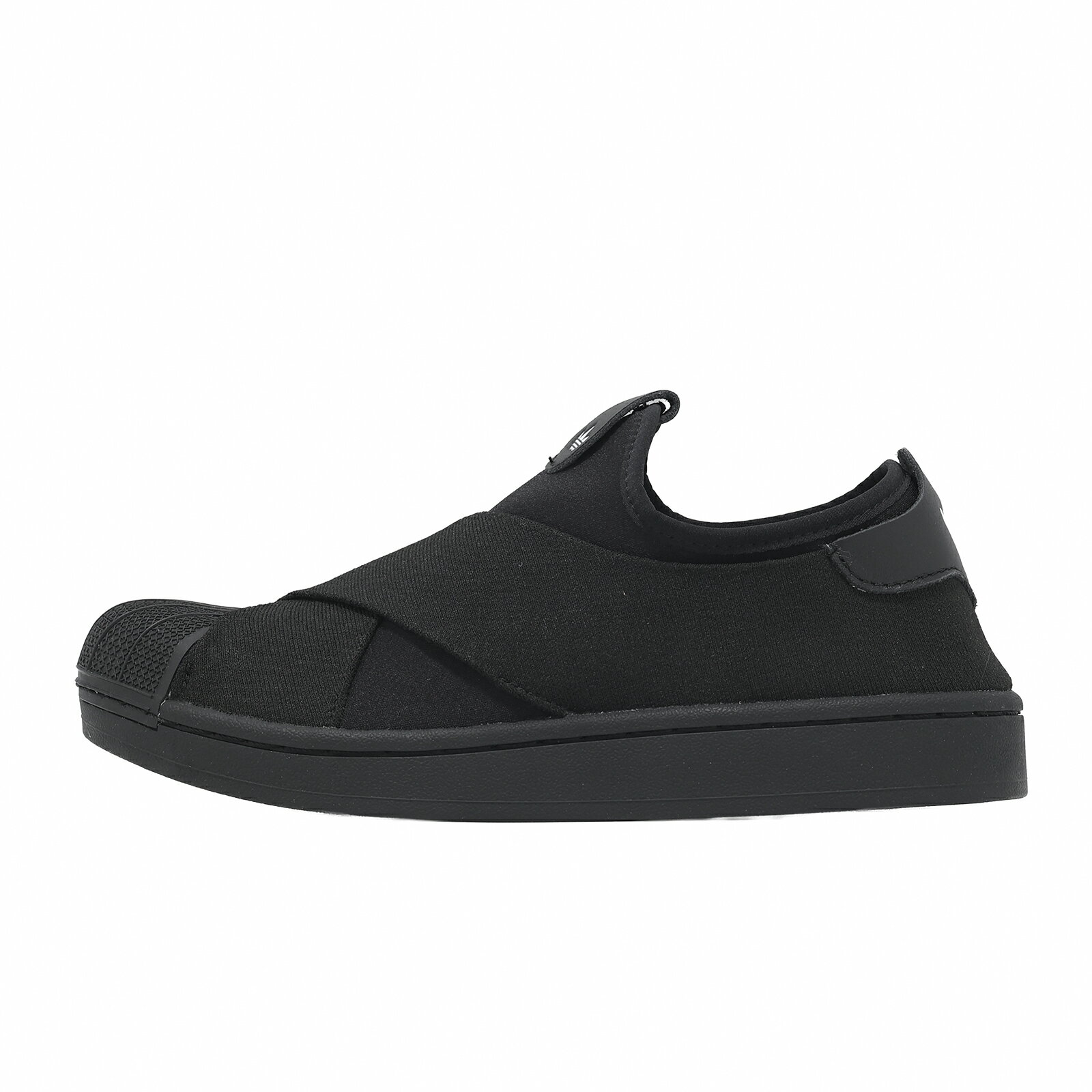 adidas 愛迪達 休閒鞋 Superstar II Slipon 男女鞋 黑 無鞋帶 懶人鞋 繃帶鞋 KH8208