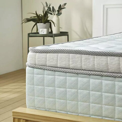 Air2Cool-涼涼冰極-5cm天然乳膠2.0德國AGRO獨立筒彈簧床墊-6尺雙人加大床墊 1