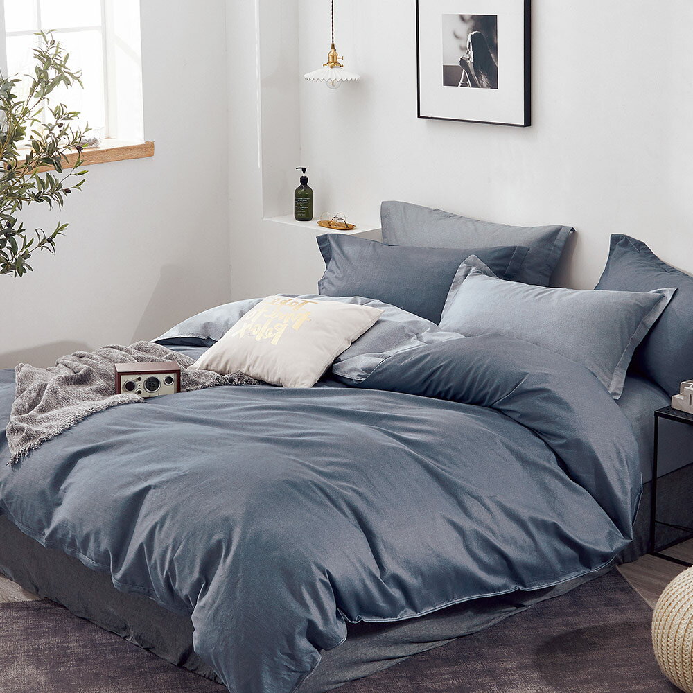 床包被套組(薄被套)-單人/雙人/加大/ 精梳純棉 / 多款任選 台灣製 北歐設計 / DUYAN 竹漾 8