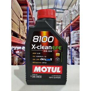 『油工廠』MOTUL 8100 X-Clean EFE 5W30 全合成 長效汽/柴油機油 MB 229.52 C3