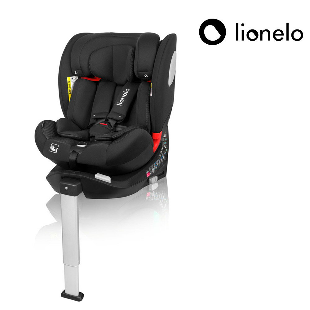 Lionelo 2025年式0~12歲長效瞬冷型嬰幼童汽座 Braam Air i-Size 典雅黑