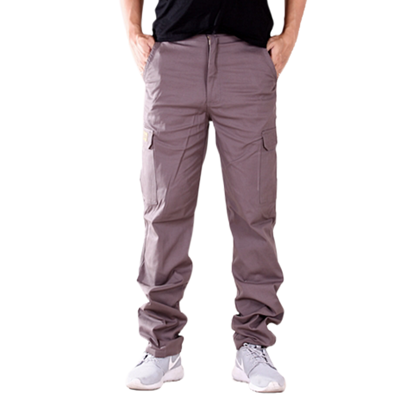 美式造型 高彈力 超透氣 多口袋 休閒長褲 工作褲【CS衣舖 】 6992 3