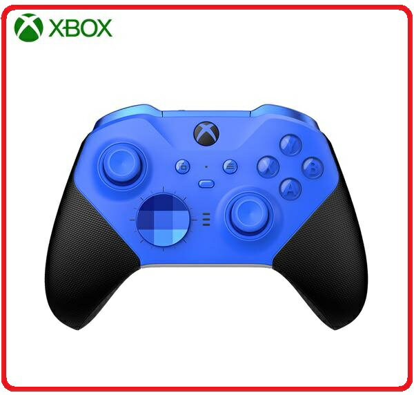 Microsoft 微軟 Xbox Elite 菁英無線控制器2代-藍色/藍芽/TYPE-C/無充電盒 藍色輕裝版 RFZ-00019