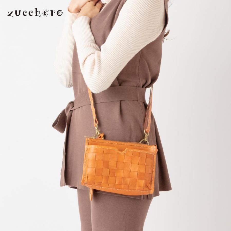 zucchero BAQETTE 經典編織拉鍊款小包