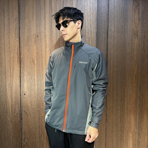 美國百分百【全新真品】Marmot 軟殼外套立領土撥鼠夾克風衣防水防風 - Main Image