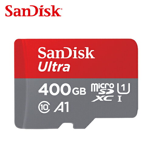 【SanDisk】Ultra microSDXC UHS-I (A1) 400GB 記憶卡【三井3C】