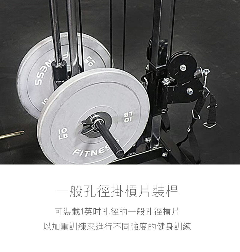 牆面固定健身滑輪機/多功能牆掛滑輪下拉機/上拉機訓練機/划船下拉訓練機/壁掛式高拉訓練機/硬拉拉伸機/鎖牆低拉訓練機/可調式雙滑輪系統訓練機/牆體大飛鳥 小飛鳥 訓練機【Fitek健身網】 9
