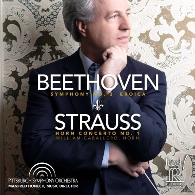【停看聽音響唱片】【SACD】貝多芬：第三號交響曲「英雄」/ 理察・史特勞斯：第一號法國號協奏曲