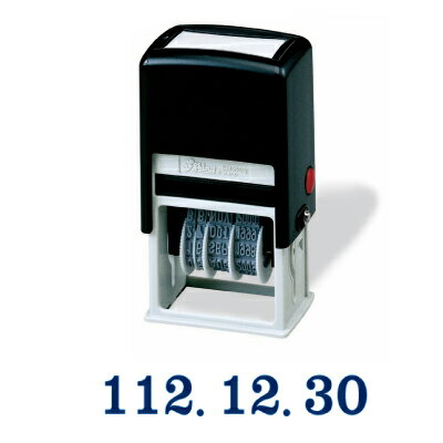 本月熱銷推薦 滿額再折【史代新文具】新力牌 rPET-300 (S-300) 22mm 5號 歐文 自動日期章