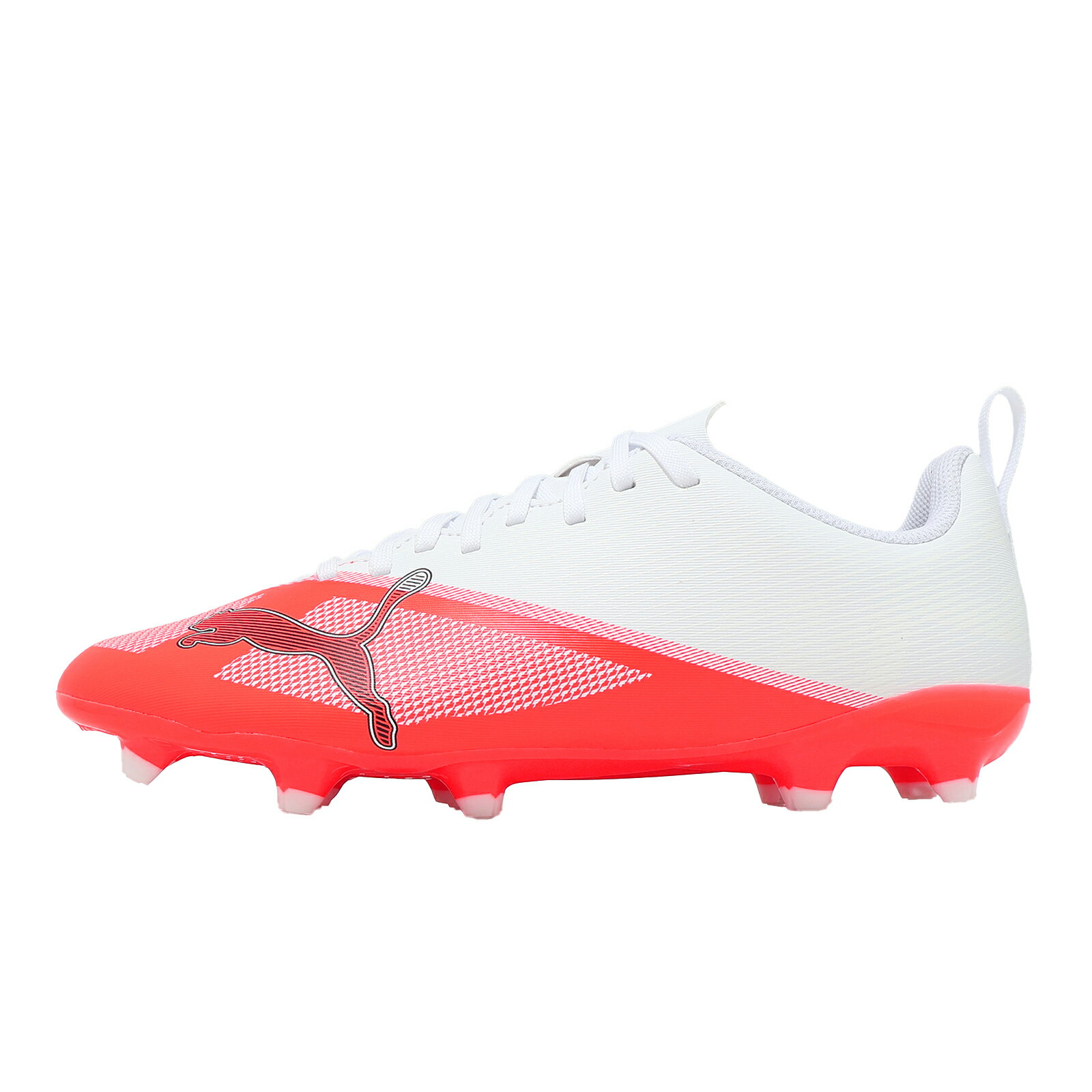 Puma 足球釘鞋 Ultra 7 Play FG/AG Jr 大童 女鞋 白 抓地 109164-01