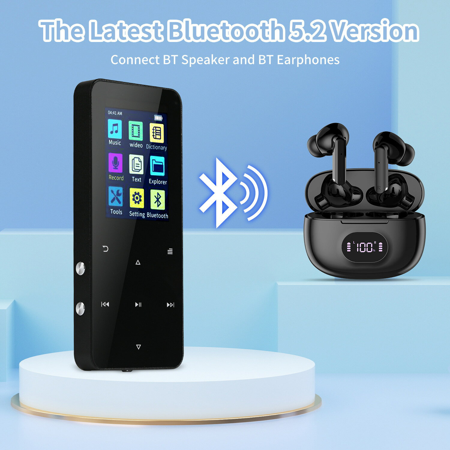 MP3 MP3播放器 隨身聽 外貿版新款金屬MP3學生隨身聽MP4音樂播放器錄音小說可外插卡