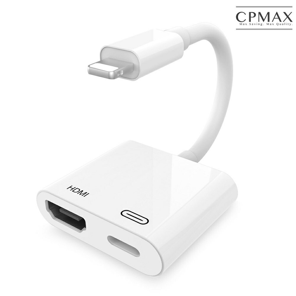 CPMAX 適用蘋果 即插即用HDMI轉換器 hdmi OTG同屏投屏轉換器 轉接線 手機直播 音視頻同步【H344】